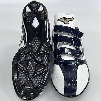 野球スパイクシューズ ベルクロ MIZUNO 【サイズ交換送料無料】レッド×ネイビー ミズノ 野球
